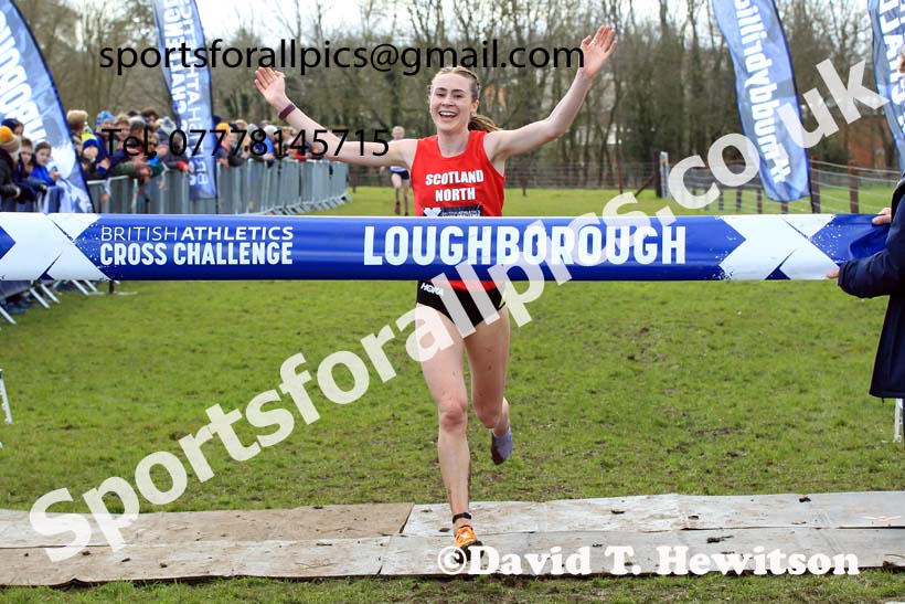 Senior Womens 2022 CAU Inter Counties Cross Country, Prestwold Hall, Loughborough.  Photo: David T. Hewitson/Sports for All Pics
